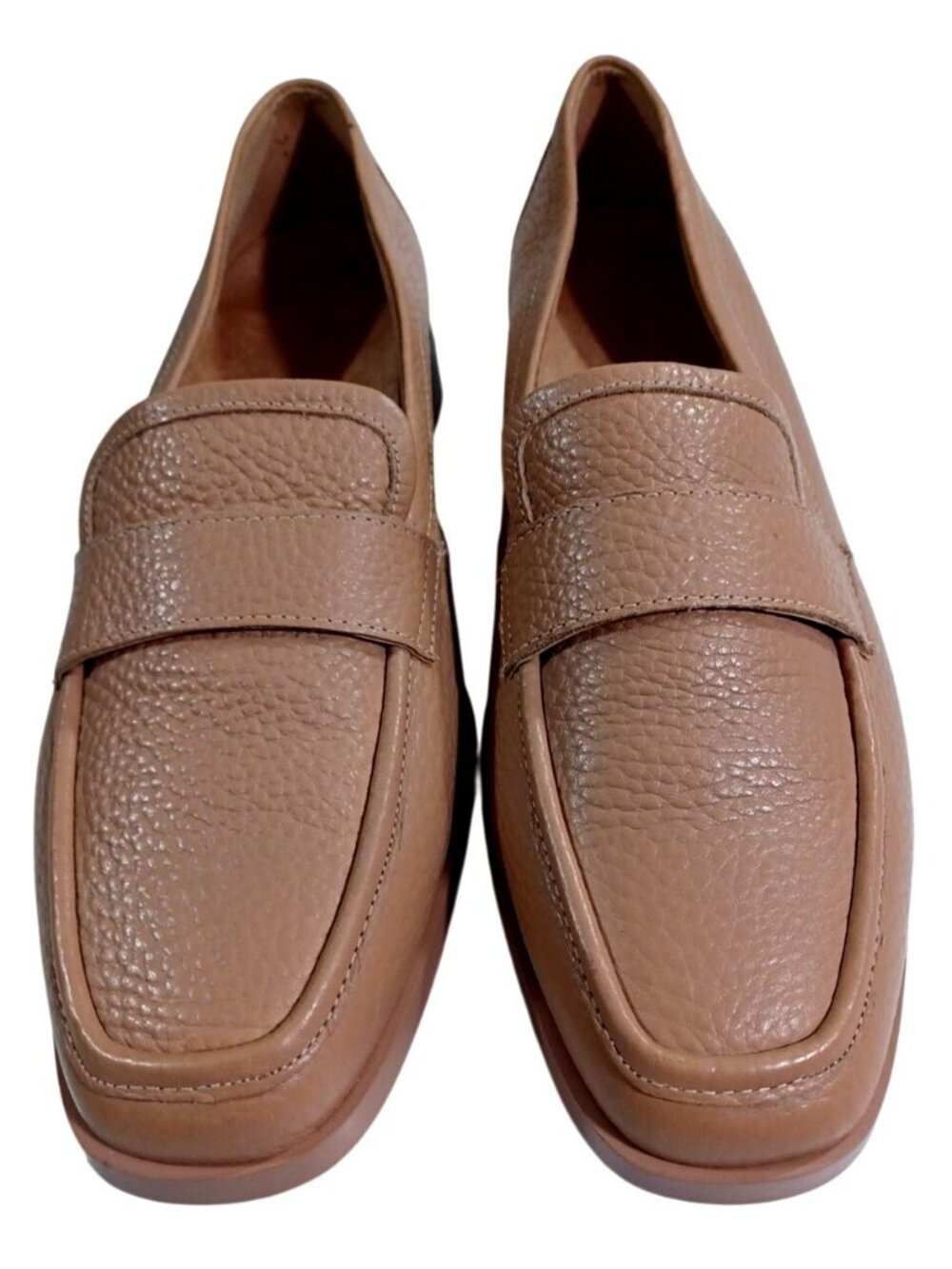 LikeNew! Vionic Sellah Slip On Leather  Loafer Tan Sz 9 Eu 40 EUC - Picture 3 of 8